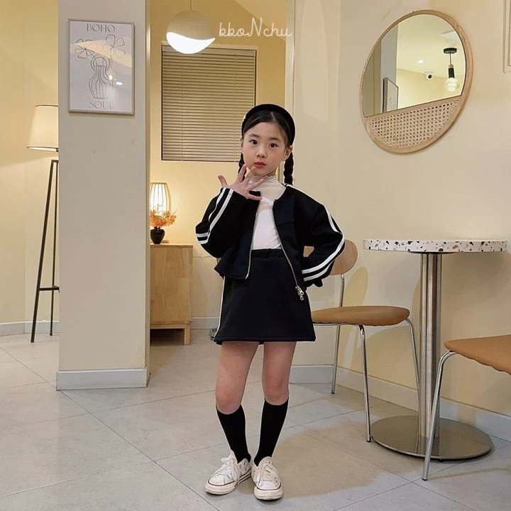 Bbonchu - Korean Children Fashion - #littlefashionista - Line Jacket - 2