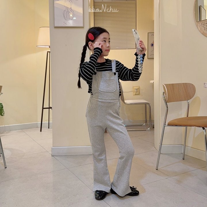 Bbonchu - Korean Children Fashion - #littlefashionista - Legend Suspender Pants - 2