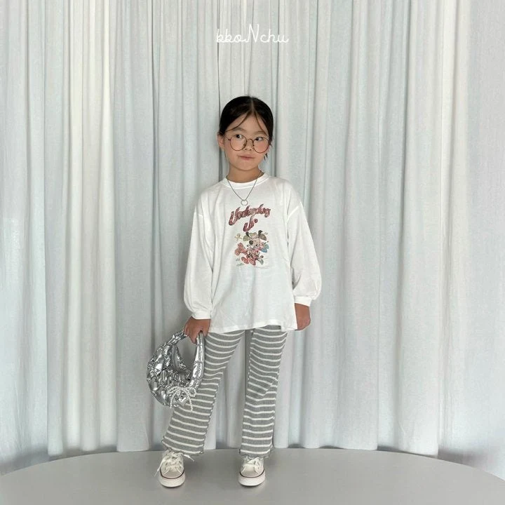 Bbonchu - Korean Children Fashion - #littlefashionista - Dog Long Tee - 4