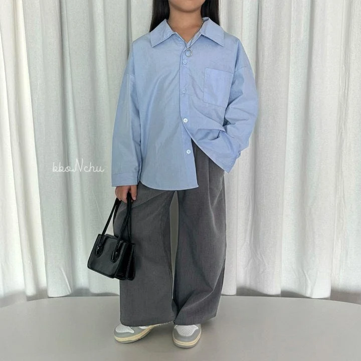 Bbonchu - Korean Children Fashion - #littlefashionista - Two Tuck Slacks - 4