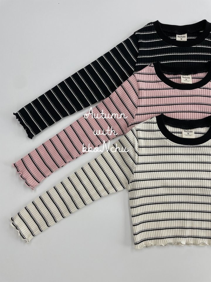 Bbonchu - Korean Children Fashion - #minifashionista - Rib Crop Tee