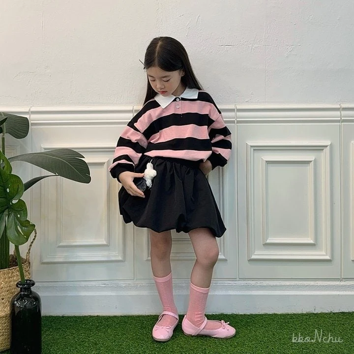 Bbonchu - Korean Children Fashion - #minifashionista - Rugby Collar Tee - 6