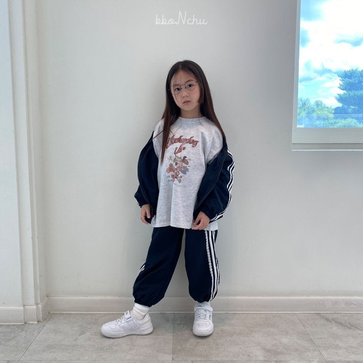 Bbonchu - Korean Children Fashion - #minifashionista - Heart Line Pants - 4