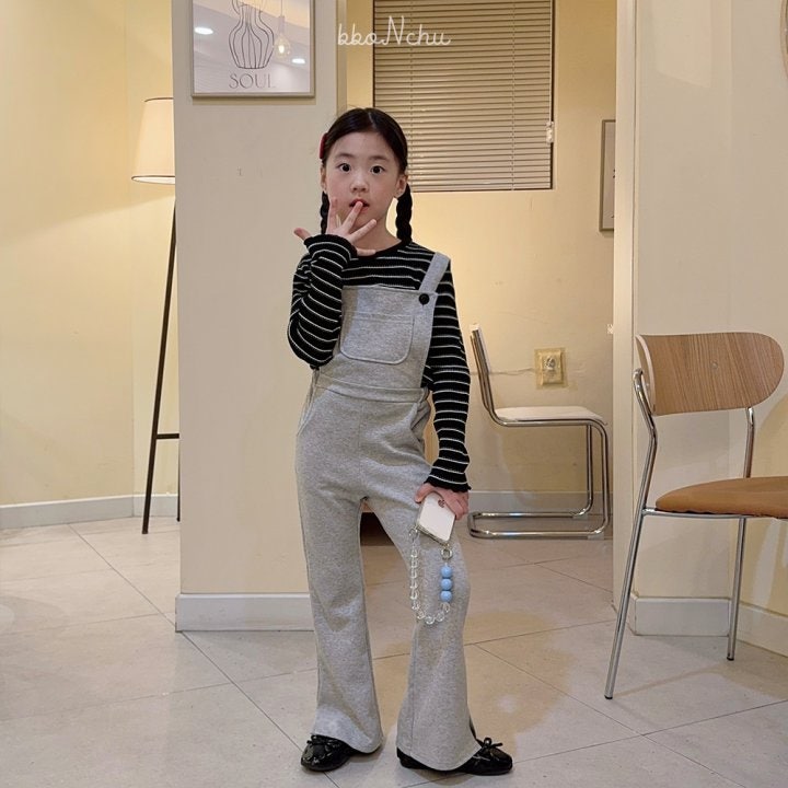 Bbonchu - Korean Children Fashion - #prettylittlegirls - Legend Suspender Pants - 5