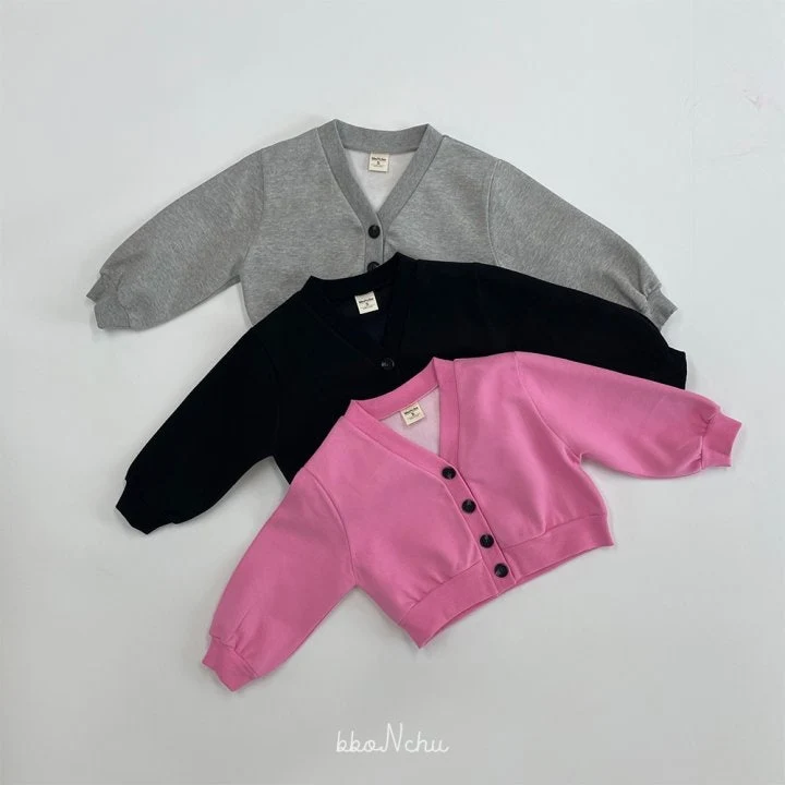 Bbonchu - Korean Children Fashion - #stylishchildhood - Basic Cardigan