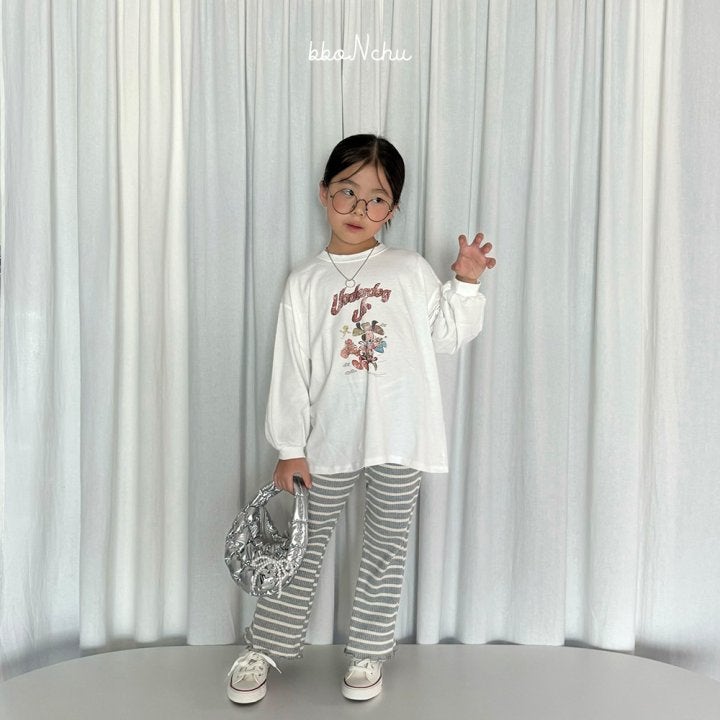 Bbonchu - Korean Children Fashion - #todddlerfashion - Dog Long Tee - 7