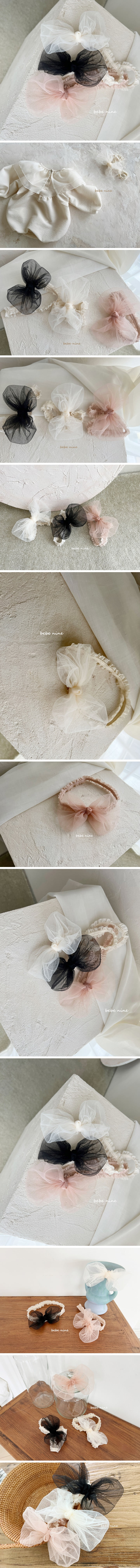 Bebe Nine - Korean Baby Fashion - #babyboutique - Bebe Ribbon Hairband