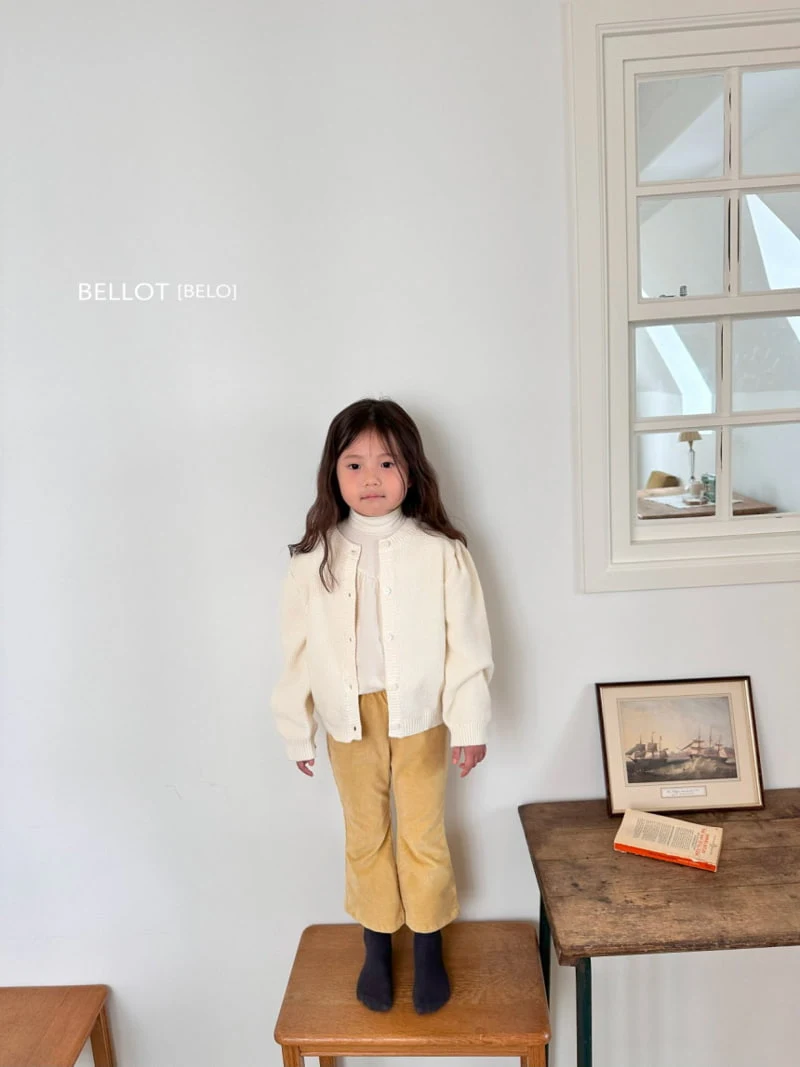 Bellot - Korean Children Fashion - #kidzfashiontrend - Velvet Pigment Pants - 4