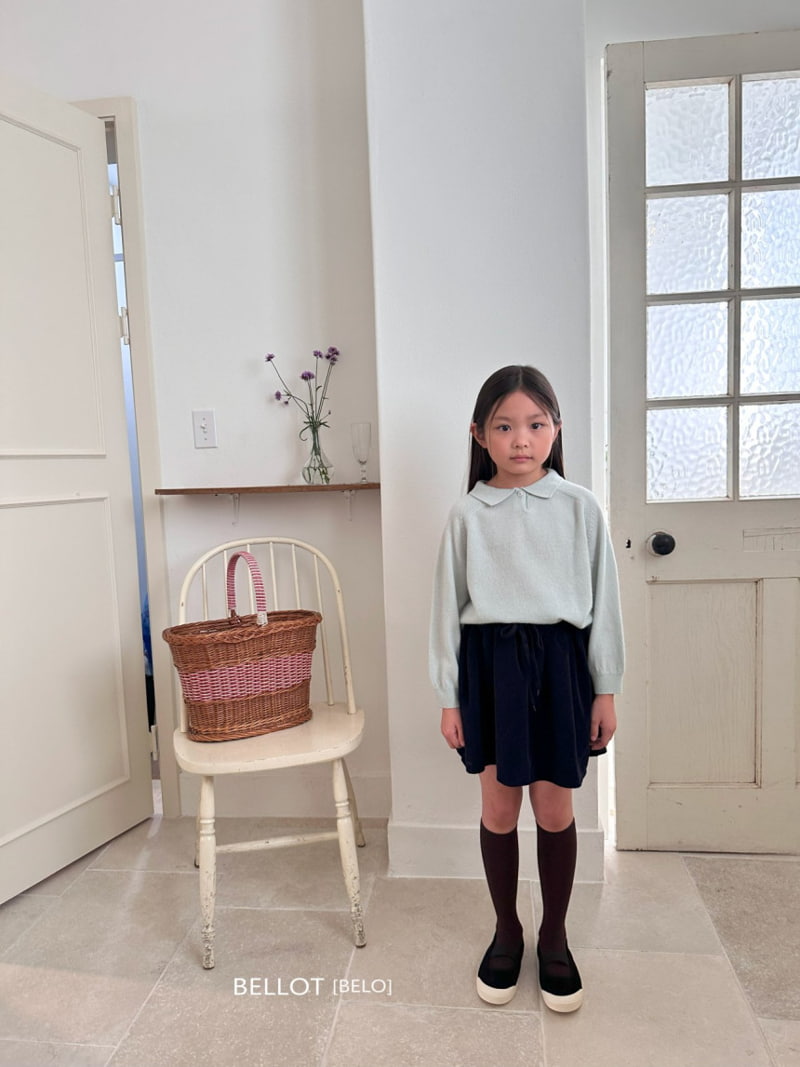 Bellot - Korean Children Fashion - #childofig - Wool Collar Knit Pullover - 7