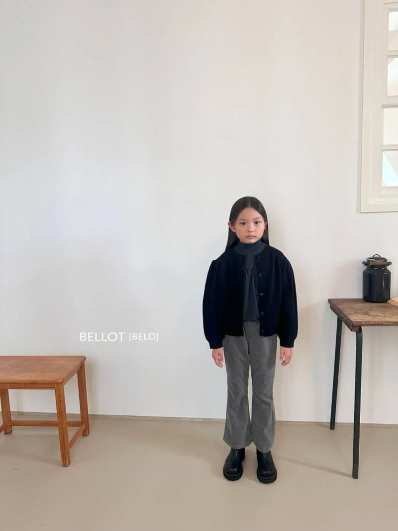 Bellot - Korean Children Fashion - #childofig - Velvet Pigment Pants - 10