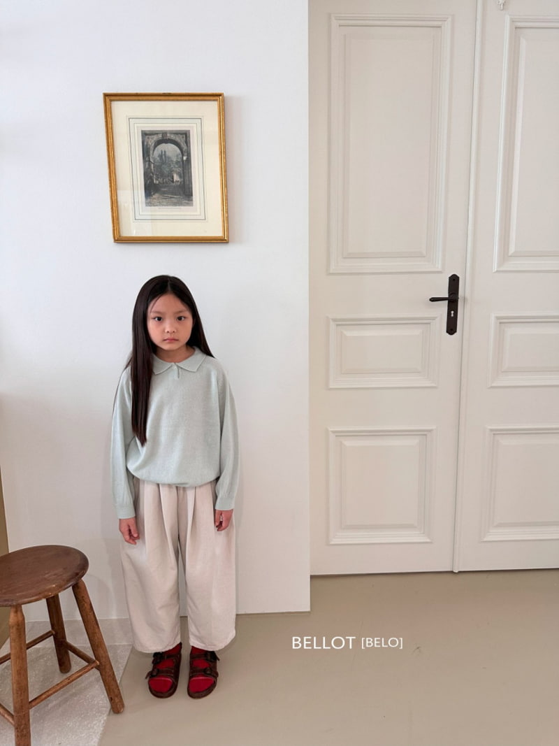 Bellot - Korean Children Fashion - #designkidswear - Wool Collar Knit Pullover - 9