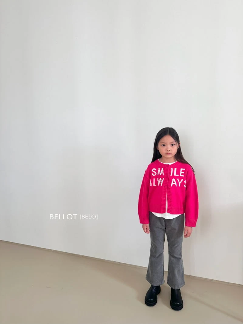 Bellot - Korean Children Fashion - #designkidswear - Velvet Pigment Pants - 12