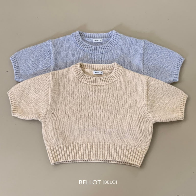 Bellot - Korean Children Fashion - #discoveringself - Apple Short Knit Pullover