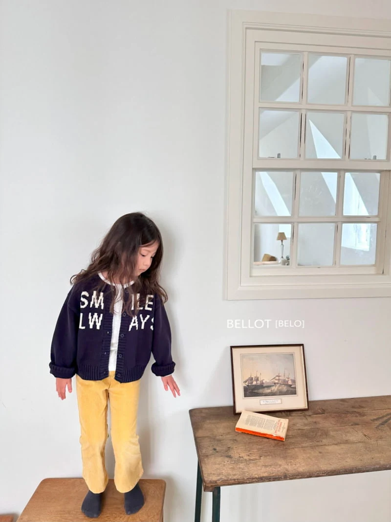 Bellot - Korean Children Fashion - #fashionkids - Lettering Cardigan - 12