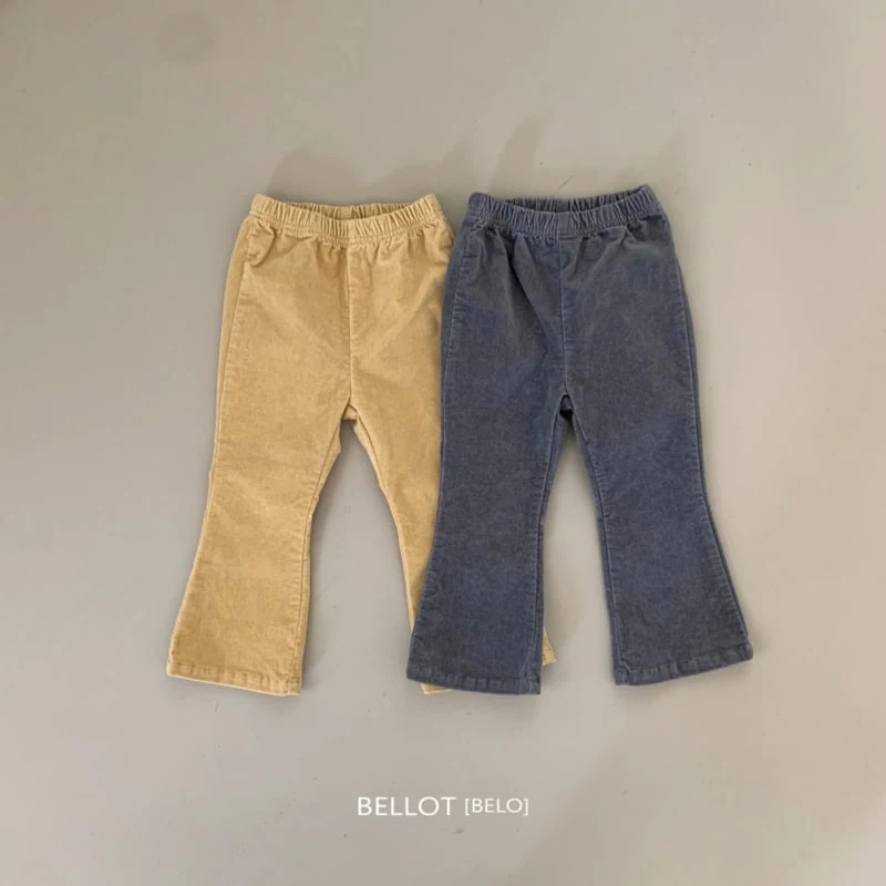 Bellot - Korean Children Fashion - #kidsshorts - Velvet Pigment Pants