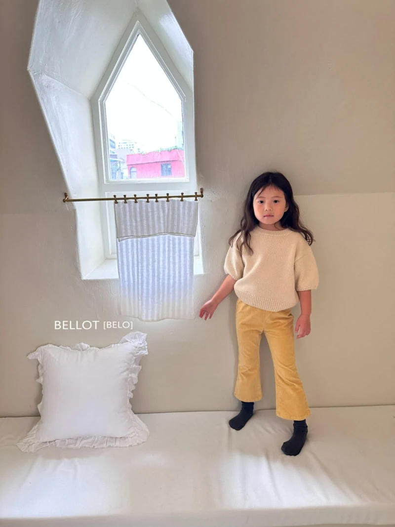 Bellot - Korean Children Fashion - #kidzfashiontrend - Apple Short Knit Pullover - 5