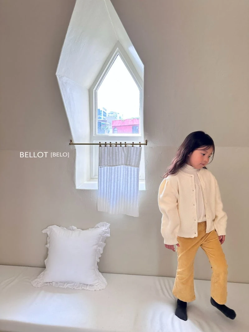 Bellot - Korean Children Fashion - #littlefashionista - Velvet Pigment Pants - 5