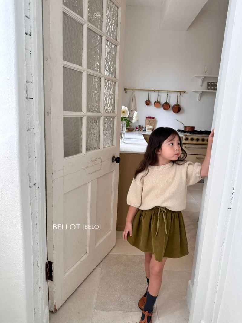 Bellot - Korean Children Fashion - #magicofchildhood - Bennet Corduroy Skirt - 10