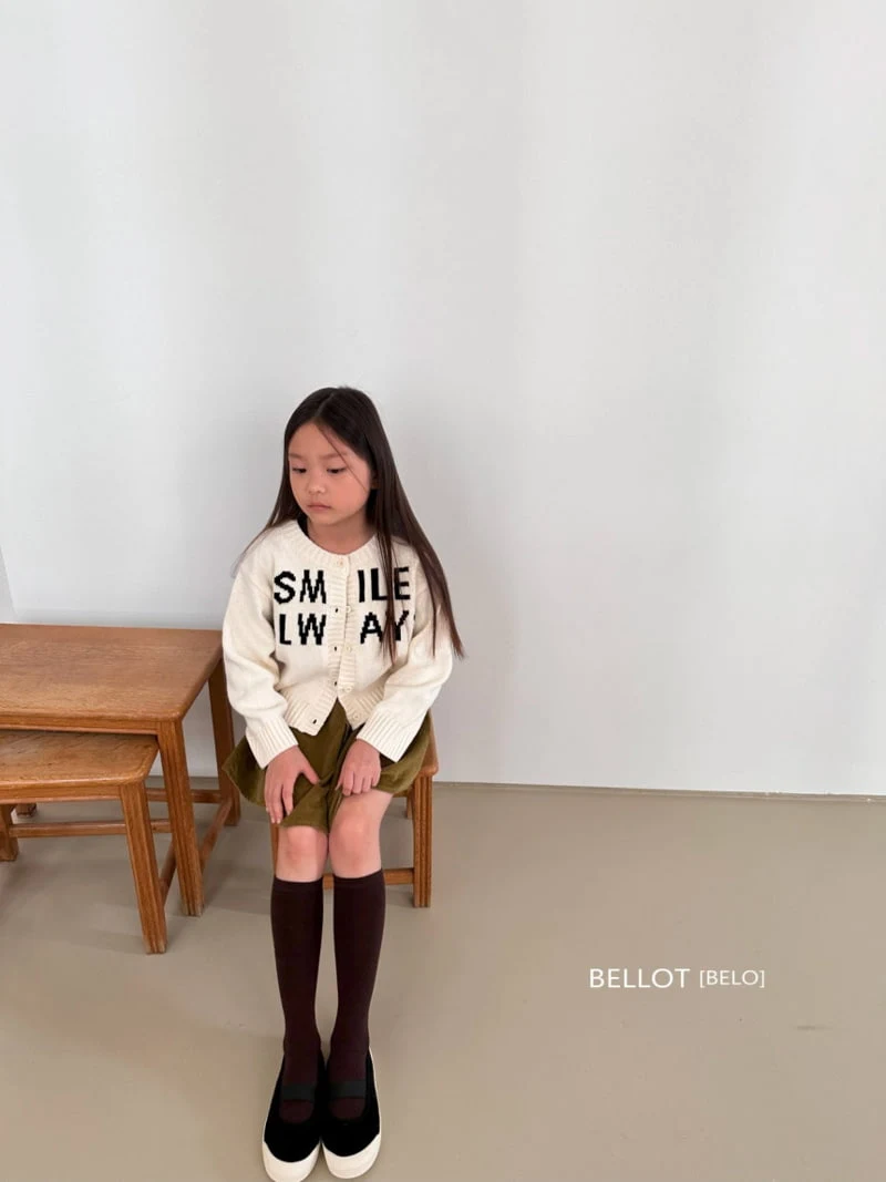 Bellot - Korean Children Fashion - #stylishchildhood - Lettering Cardigan - 7