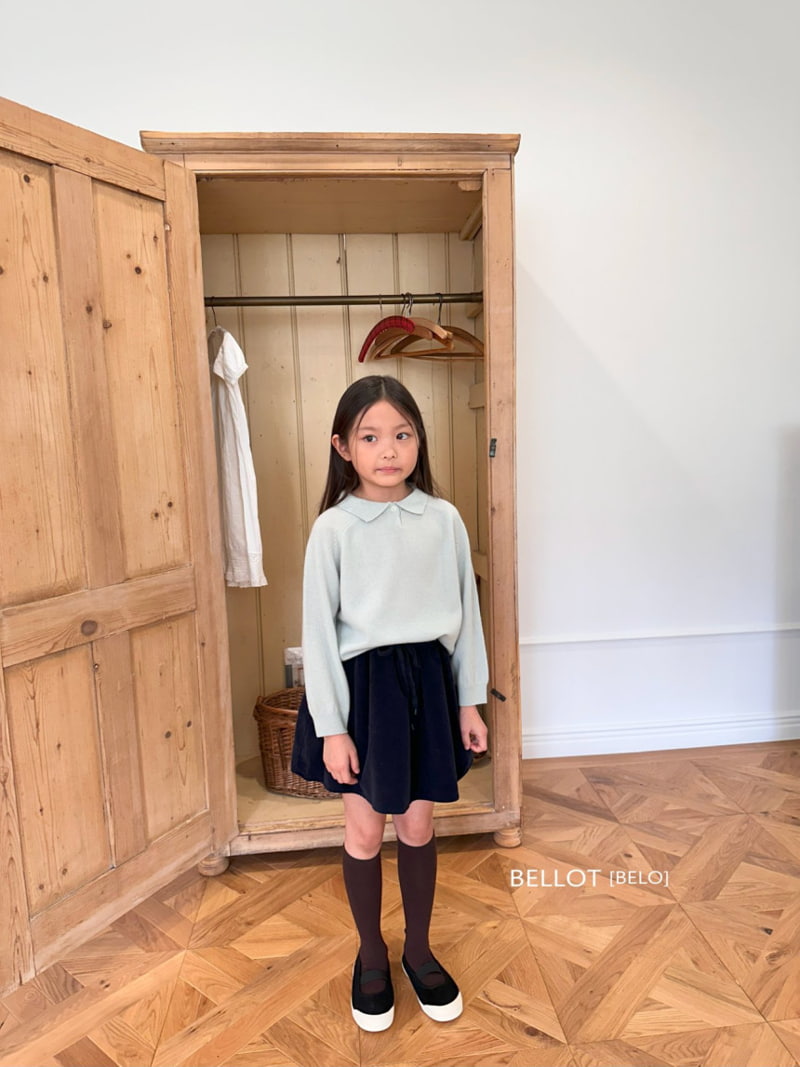 Bellot - Korean Children Fashion - #stylishchildhood - Wool Collar Knit Pullover - 6