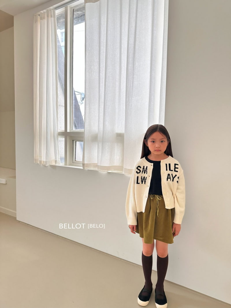 Bellot - Korean Children Fashion - #todddlerfashion - Lettering Cardigan - 5