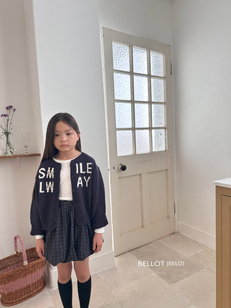 Bellot - Korean Children Fashion - #toddlerclothing - Lettering Cardigan - 6