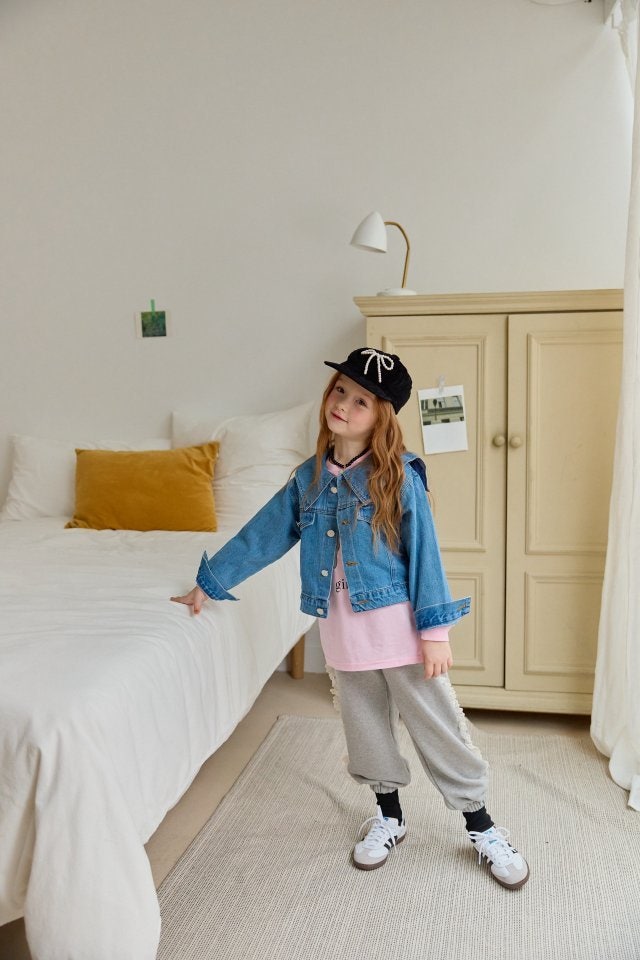 Berry Berry - Korean Children Fashion - #childofig - Everything Denim Jacket - 6