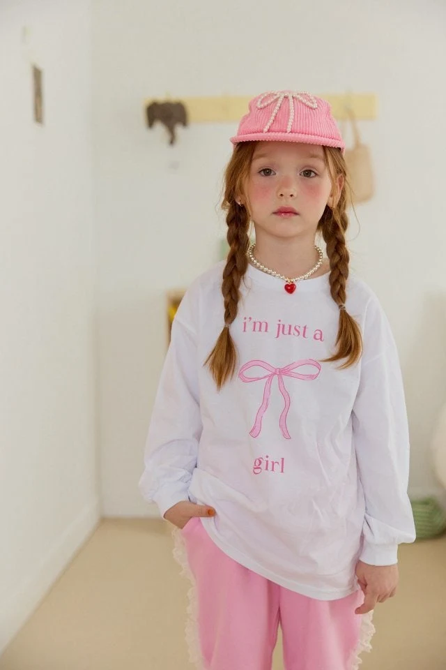 Berry Berry - Korean Children Fashion - #childofig - Ribbon Girl Tee - 5