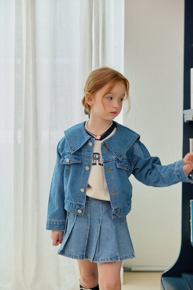 Berry Berry - Korean Children Fashion - #childrensboutique - Everything Denim Jacket - 8