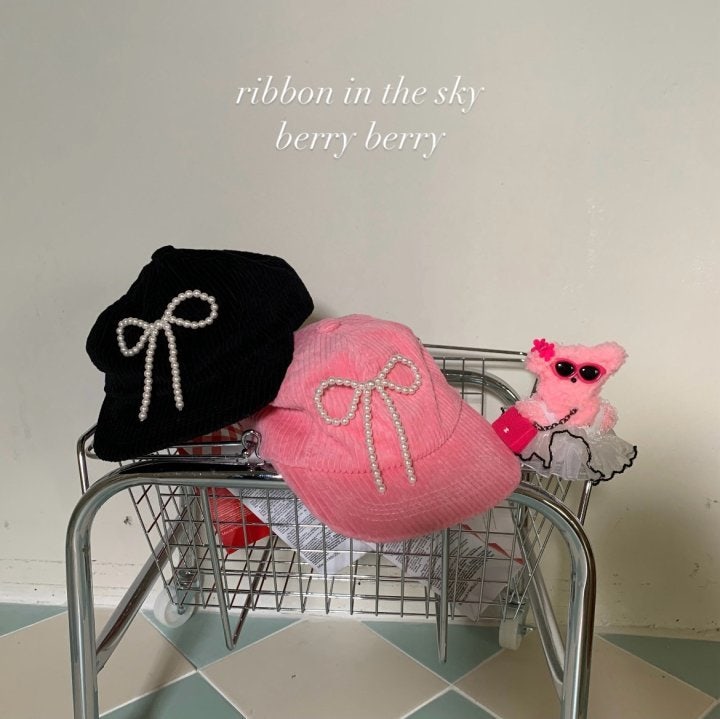 Berry Berry - Korean Children Fashion - #designkidswear - Pearl Ball Cap - 2