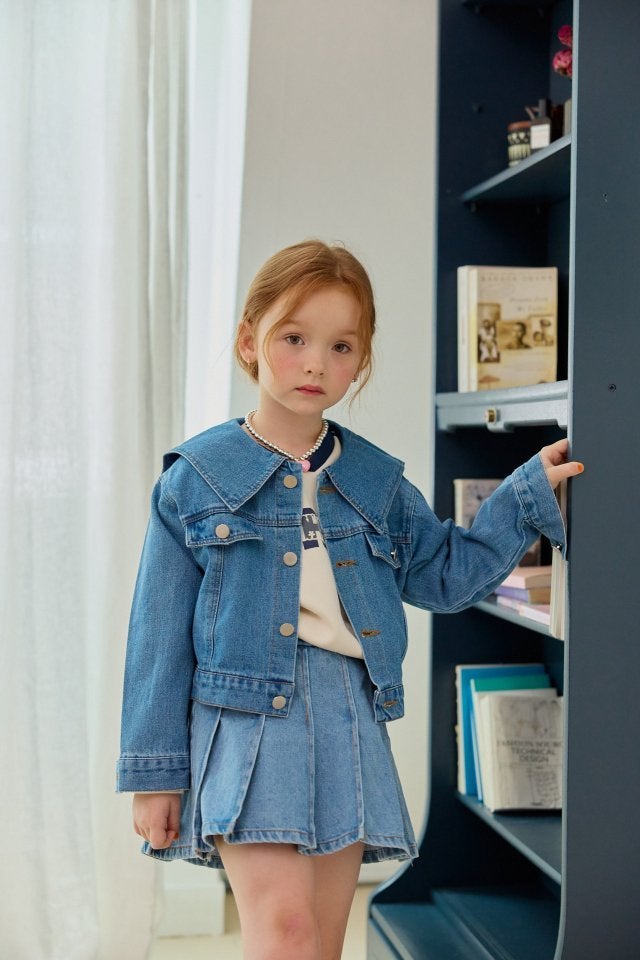 Berry Berry - Korean Children Fashion - #littlefashionista - Everything Denim Jacket - 2