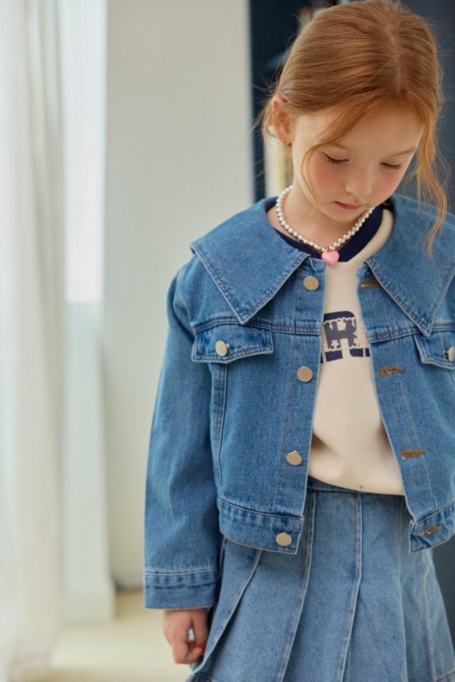 Berry Berry - Korean Children Fashion - #magicofchildhood - Everything Denim Jacket - 3