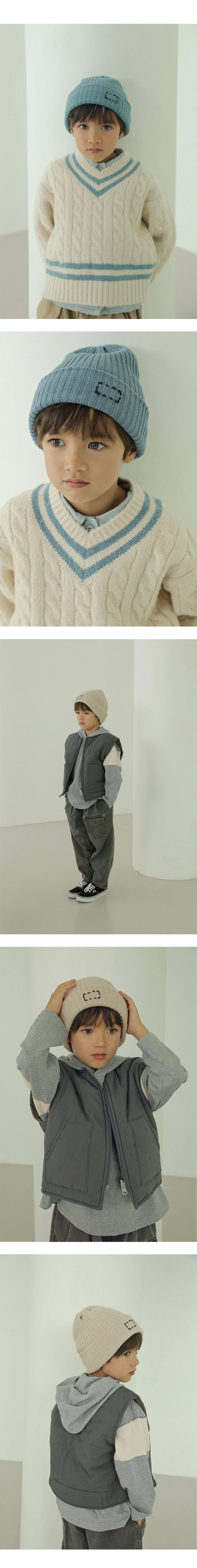 Bien A Bien - Korean Children Fashion - #Kfashion4kids - Lapi Knit Beanie - 3