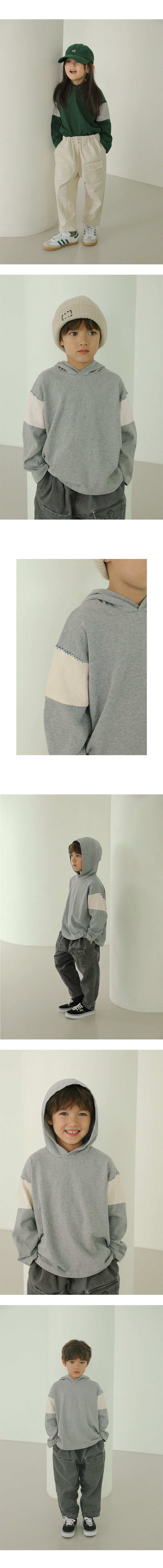 Bien A Bien - Korean Children Fashion - #childofig - Torni Hood Tee - 3