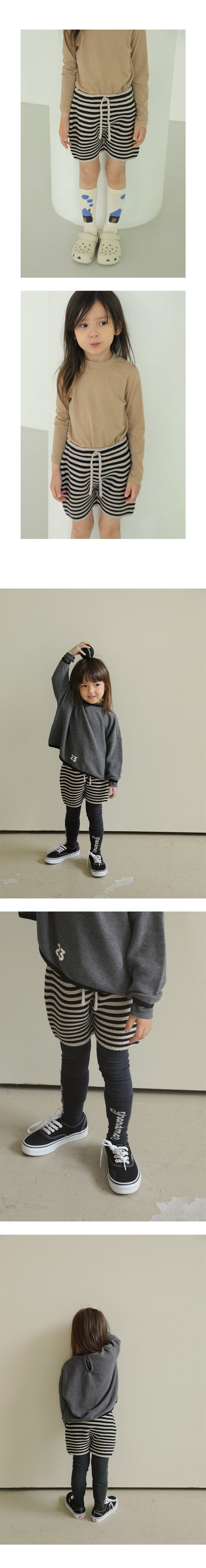 Bien A Bien - Korean Children Fashion - #designkidswear - Knit Short Pants - 3