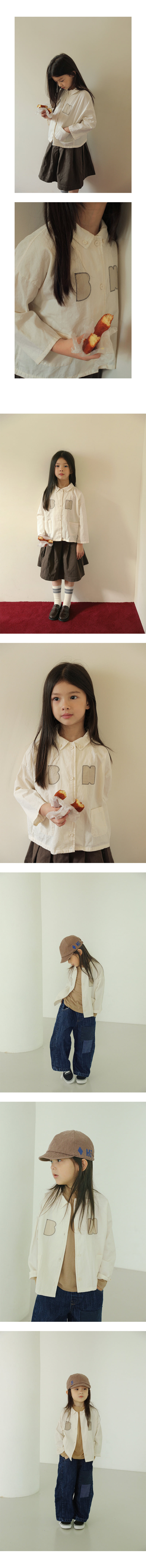 Bien A Bien - Korean Children Fashion - #fashionkids - Patch Shirt - 3