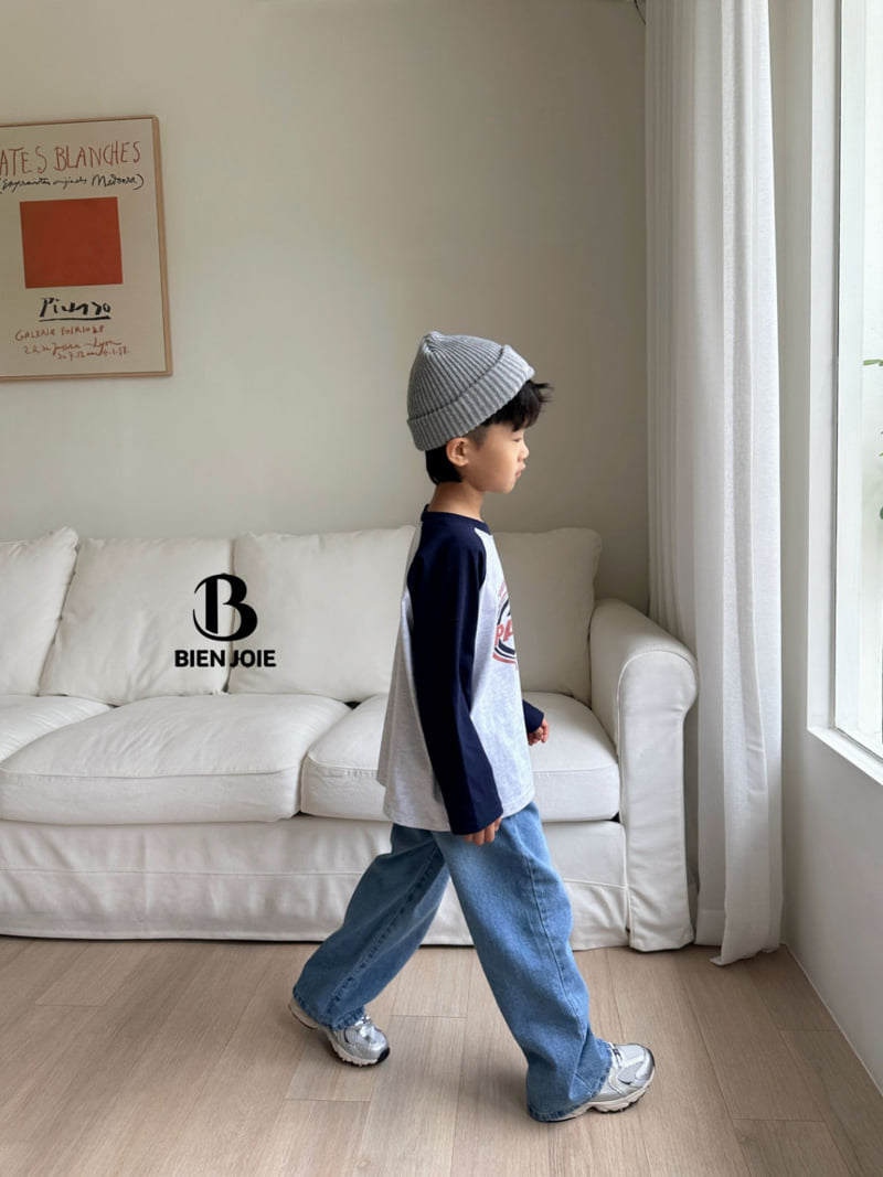 Bien Joie - Korean Children Fashion - #Kfashion4kids - Mix Raglan Tee - 3