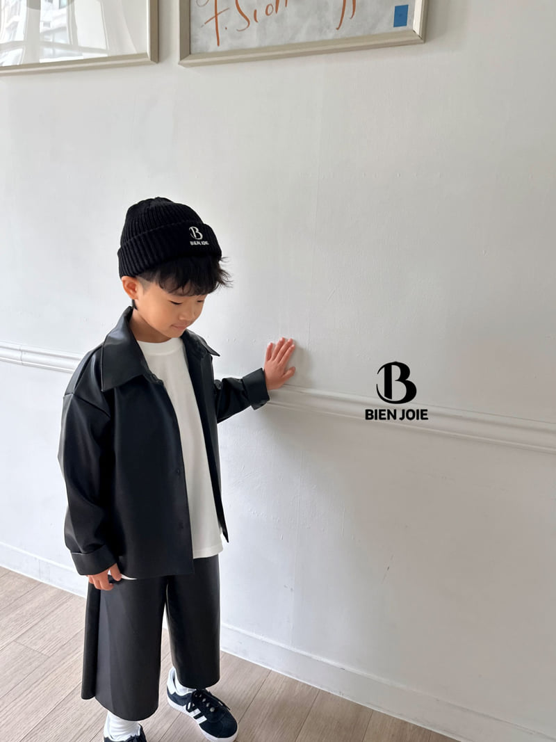 Bien Joie - Korean Children Fashion - #childofig - Carnibal Leather Shirt - 5