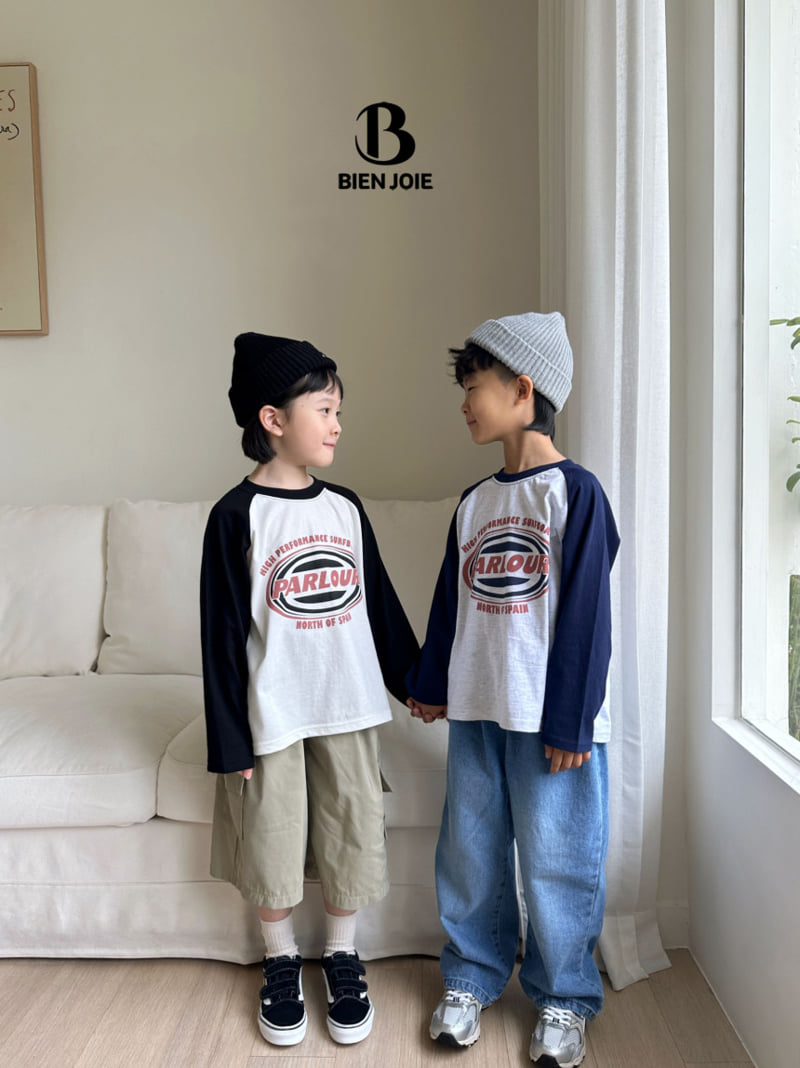 Bien Joie - Korean Children Fashion - #childofig - Mix Raglan Tee - 9