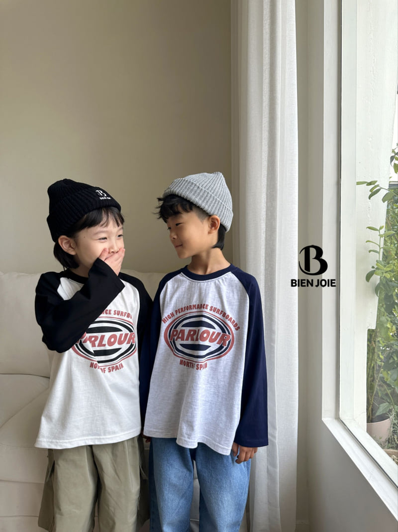 Bien Joie - Korean Children Fashion - #designkidswear - Mix Raglan Tee - 11