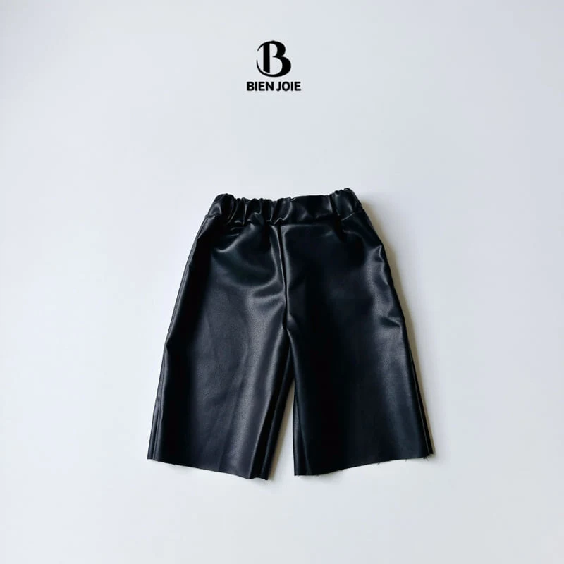 Bien Joie - Korean Children Fashion - #kidsshorts - Touch Leather Pants