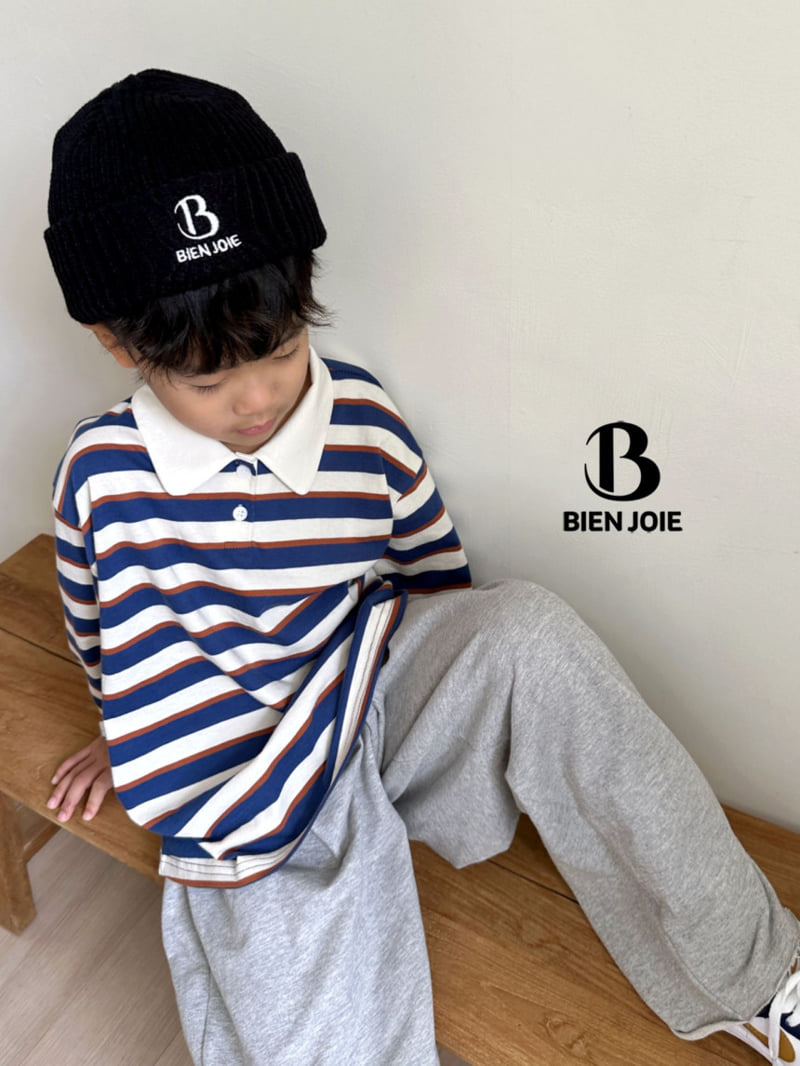 Bien Joie - Korean Children Fashion - #kidzfashiontrend - Shake Collar Tee - 11