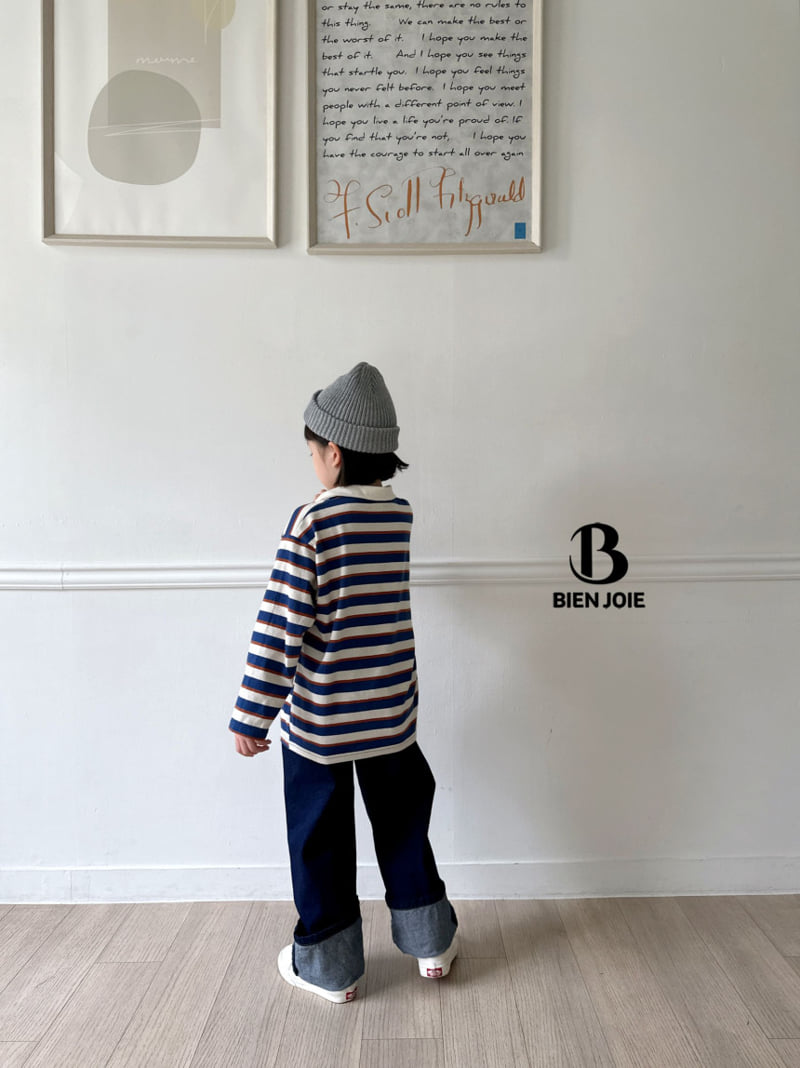 Bien Joie - Korean Children Fashion - #magicofchildhood - Prove Roll-up Denim Pants - 12