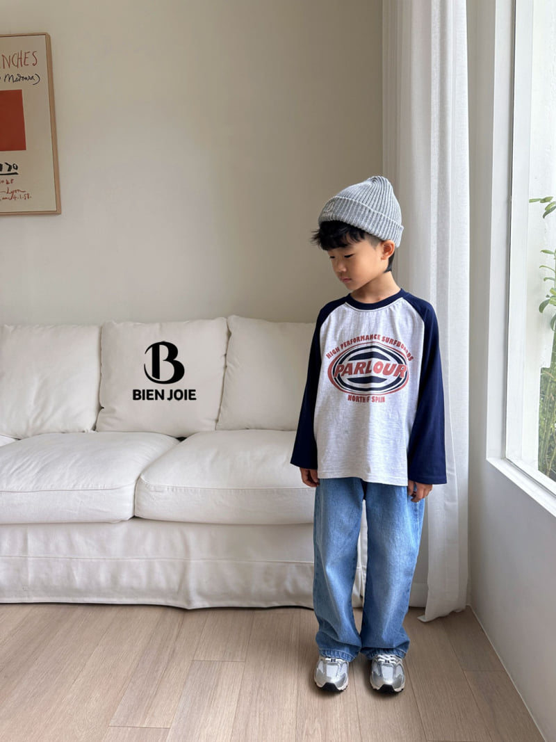 Bien Joie - Korean Children Fashion - #magicofchildhood - Mix Raglan Tee - 5