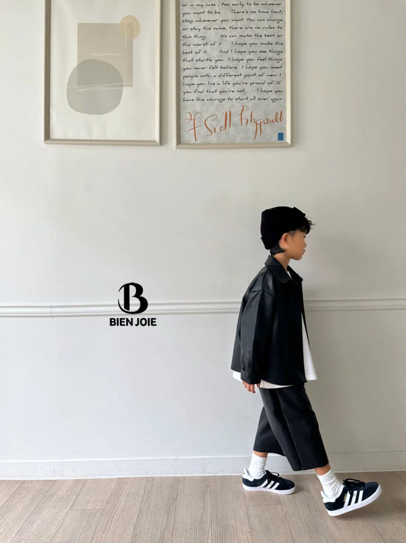 Bien Joie - Korean Children Fashion - #minifashionista - Carnibal Leather Shirt - 3