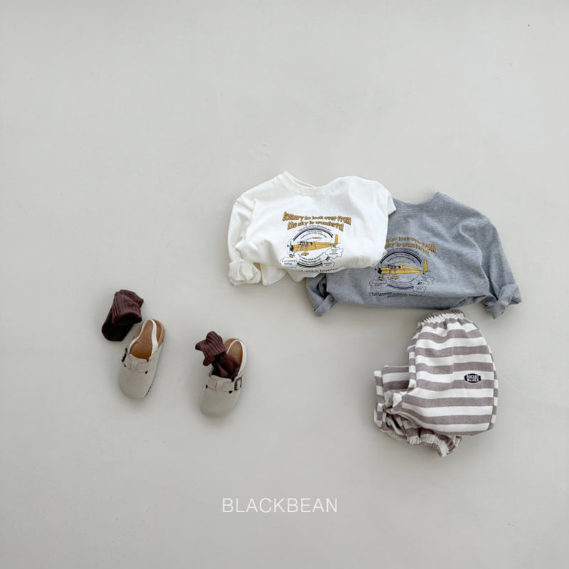 Black Bean - Korean Children Fashion - #Kfashion4kids - Playing Tee