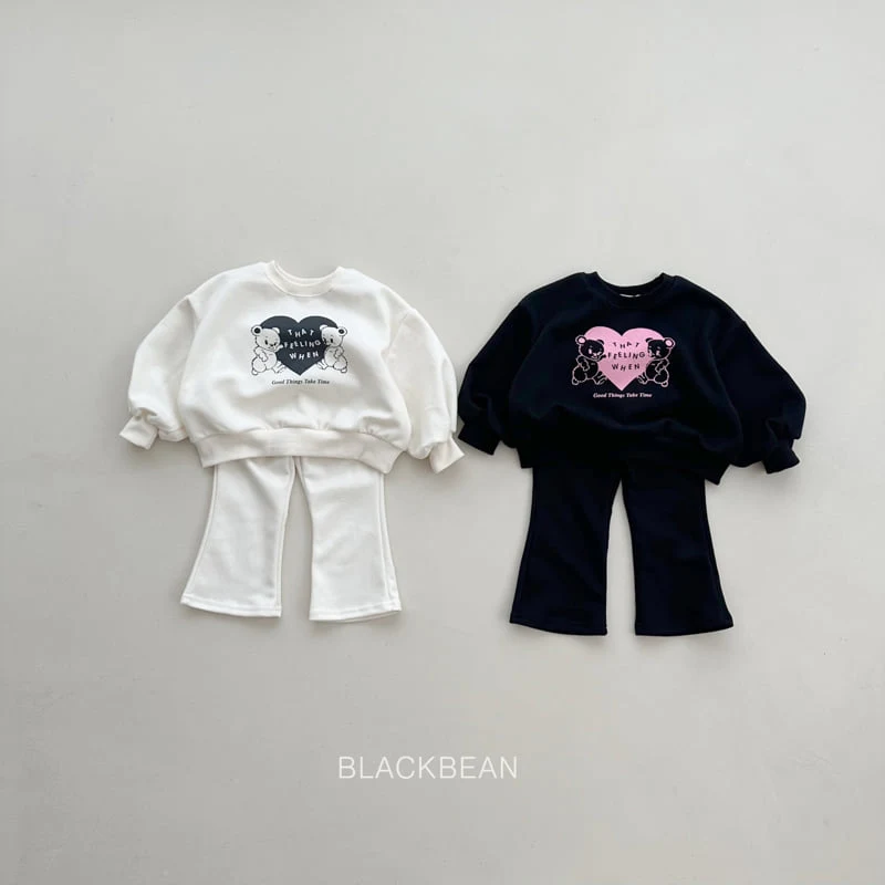 Black Bean - Korean Children Fashion - #Kfashion4kids - Heart Set - 11