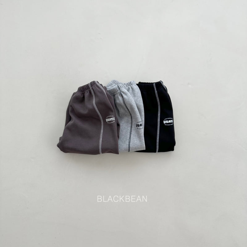 Black Bean - Korean Children Fashion - #childofig - Over Pants - 2