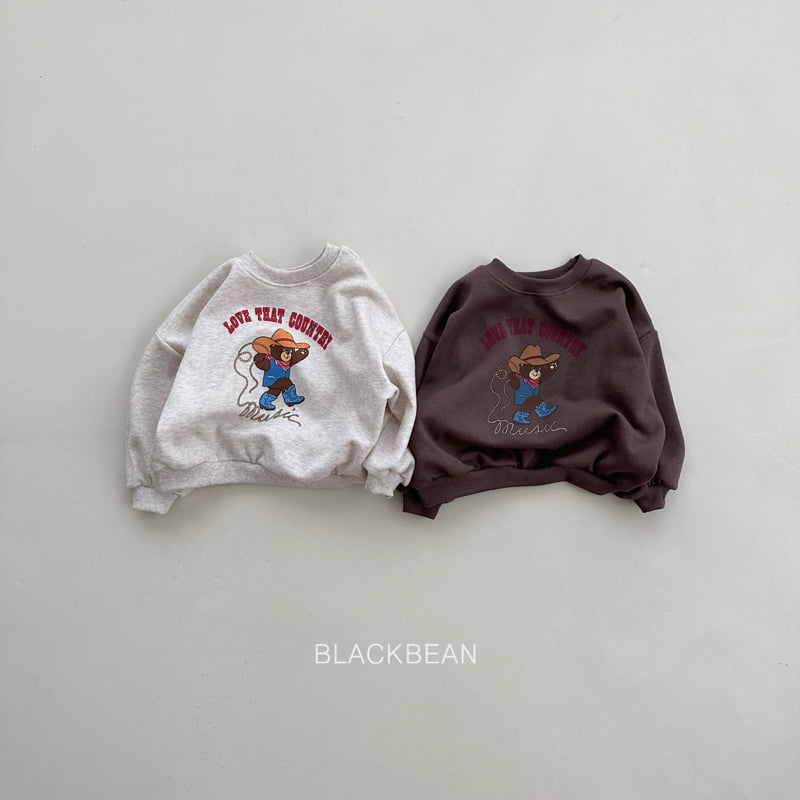 Black Bean - Korean Children Fashion - #childofig - Country Sweatshirts - 11