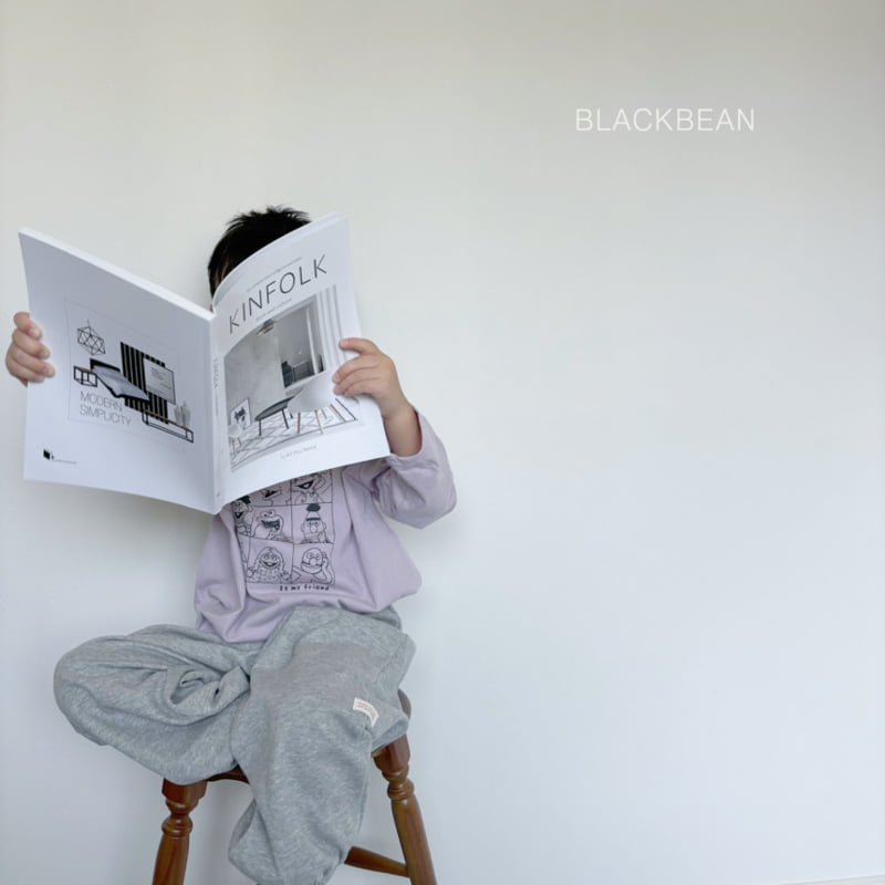 Black Bean - Korean Children Fashion - #designkidswear - Cartoon Tee - 11